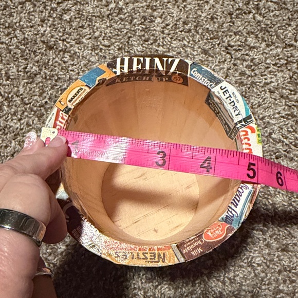 Vintage Food Label wooden container - a piece of Americana for your kitchen! - Picture 6 of 8